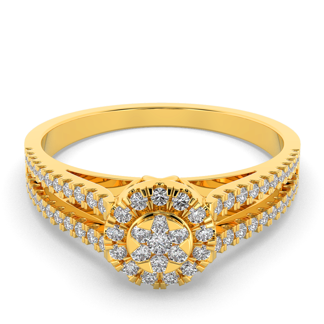 Eternal Bloom 14Kt Diamond Ring