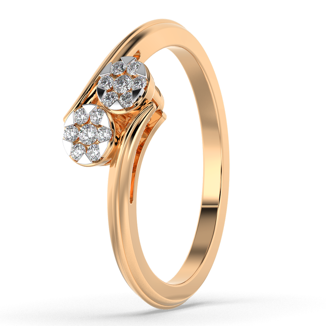 Opal Dawn 14Kt Diamond Ring