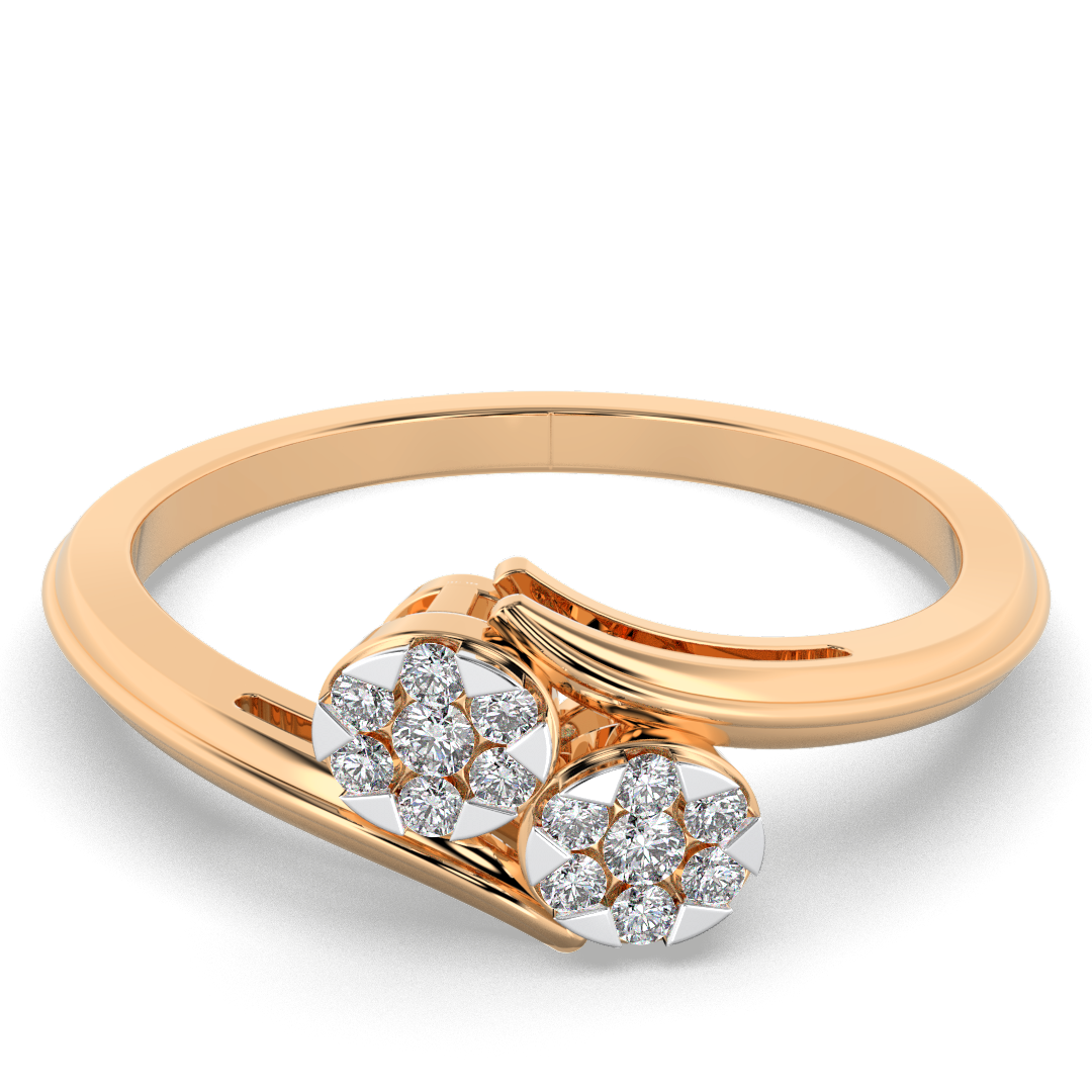 Opal Dawn 14Kt Diamond Ring