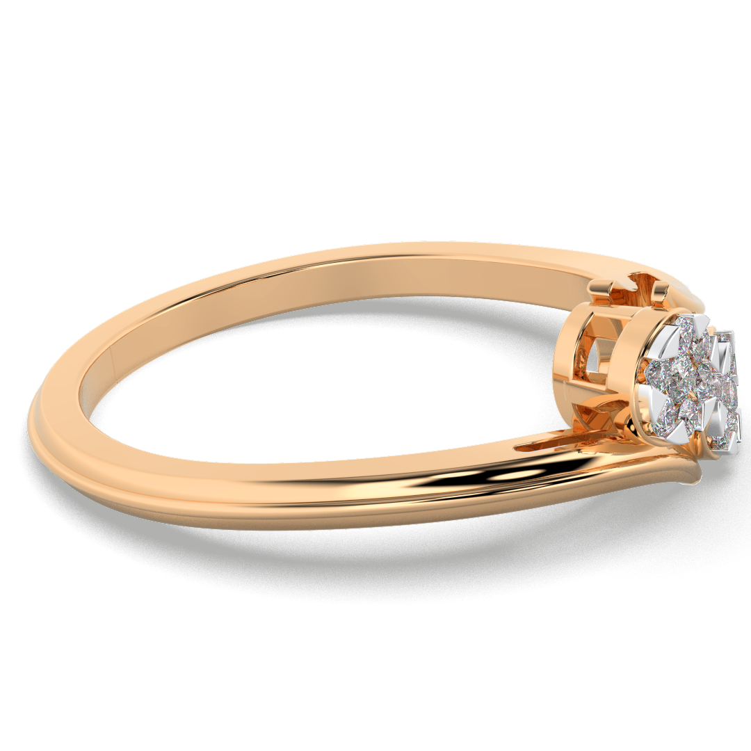 Opal Dawn 14Kt Diamond Ring