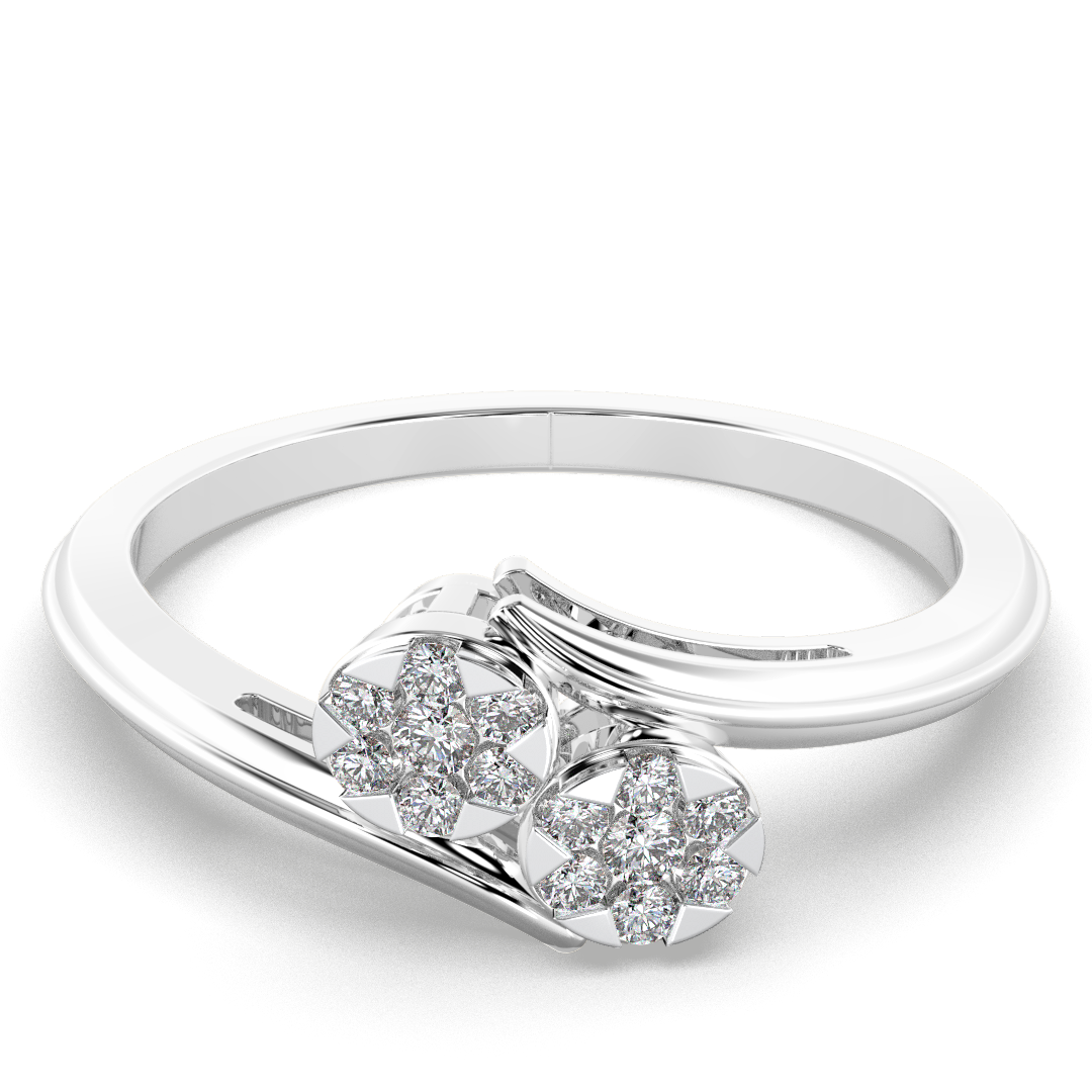Opal Dawn 14Kt Diamond Ring