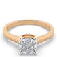 Starlit Rose 14Kt Diamond Ring