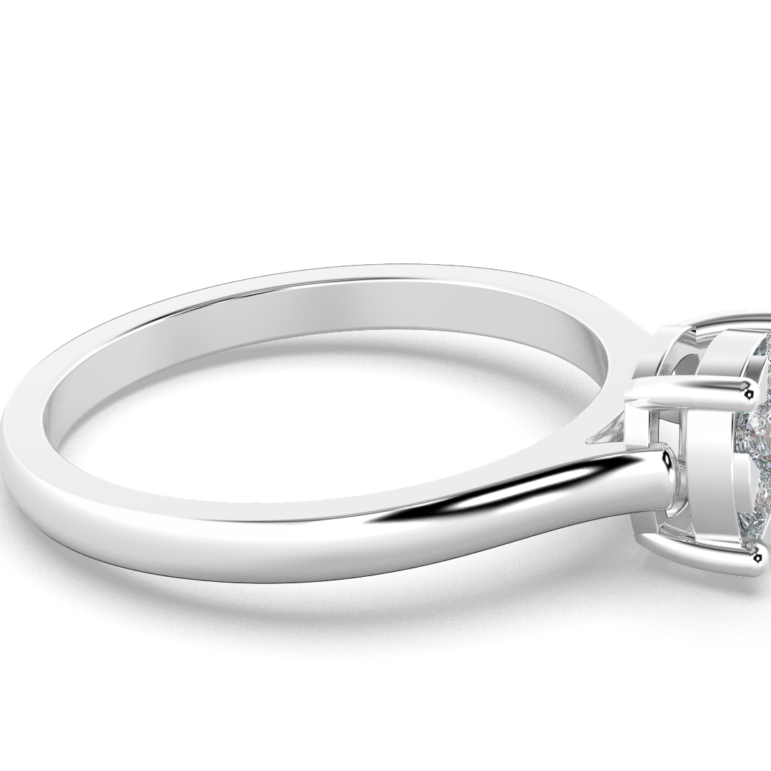 Starlit Rose 14Kt Diamond Ring