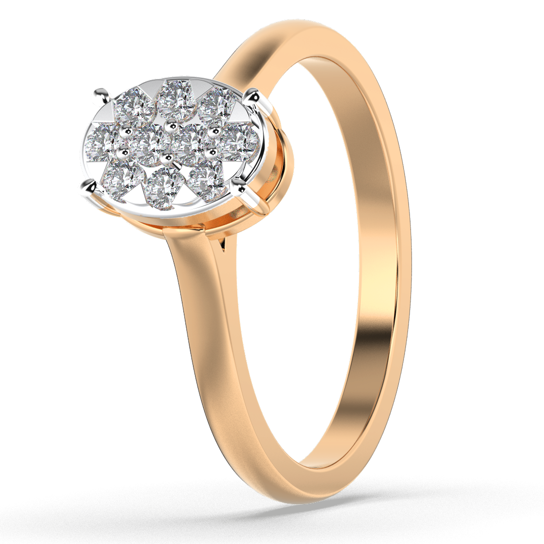 Velvet Horizon 18Kt Diamond Ring