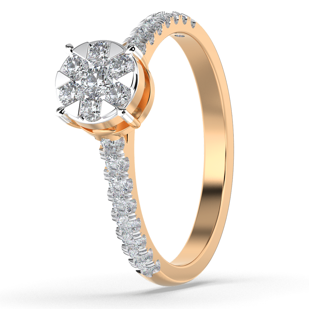 Ivory Ember 14Kt Diamond Ring
