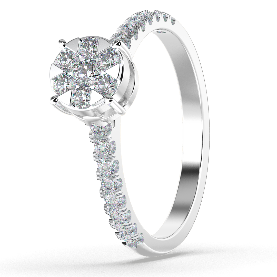 Ivory Ember 14Kt Diamond Ring