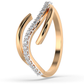 Golden Aurora 14Kt Diamond Ring