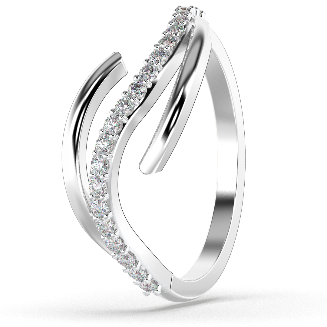 Golden Aurora 14Kt Diamond Ring