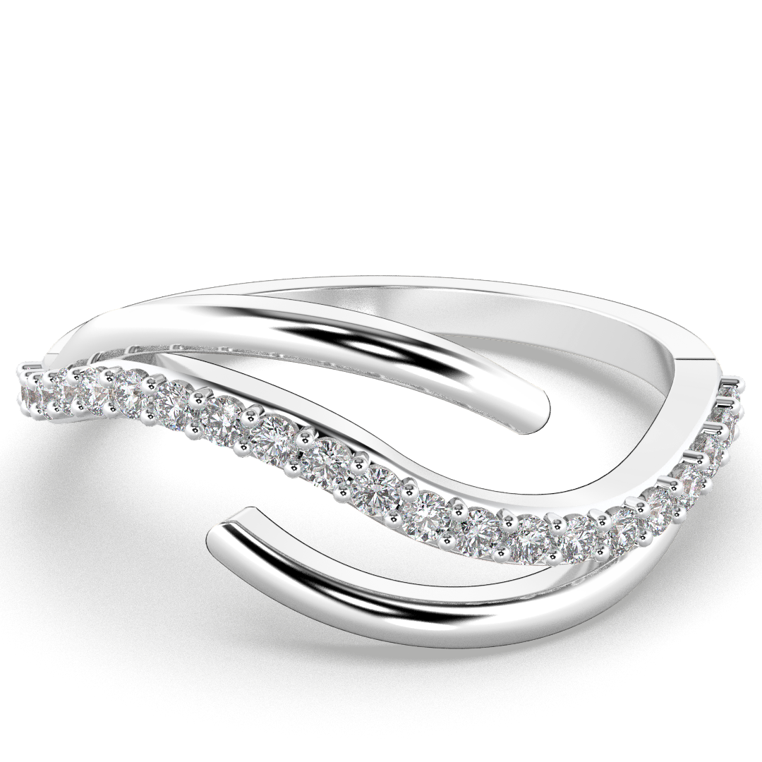 Golden Aurora 14Kt Diamond Ring