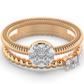 Celestial Ember 14Kt Diamond Ring