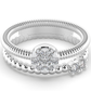 Celestial Ember 14Kt Diamond Ring