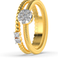 Celestial Ember 14Kt Diamond Ring