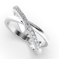 Moonlit Cascade 14Kt Diamond Ring