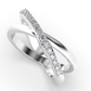 Mystic Petal 14Kt Diamond Ring
