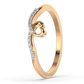 Amber Gleam 18Kt Diamond Ring