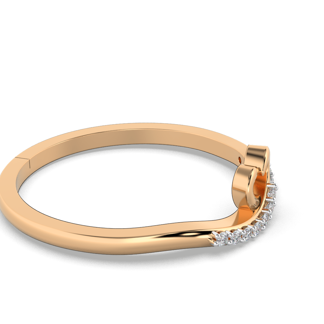 Amber Gleam 18Kt Diamond Ring