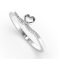 Amber Gleam 18Kt Diamond Ring