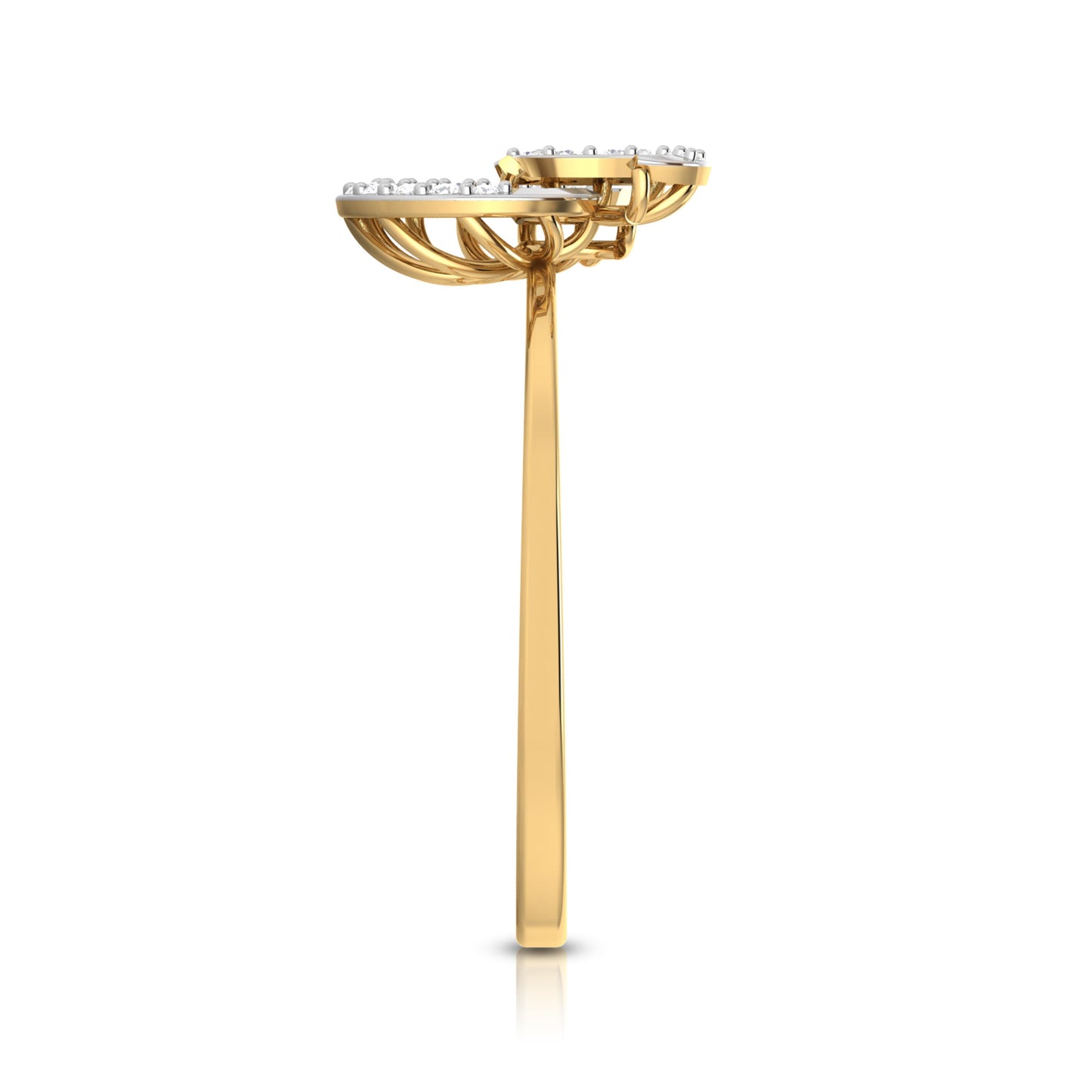 Dazzling Infinity 14Kt Diamond Ring