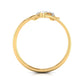 Luminous Diamond Halo 14Kt Ring
