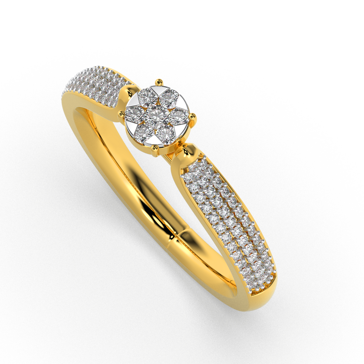 Mystic Glow 18Kt Diamond Ring