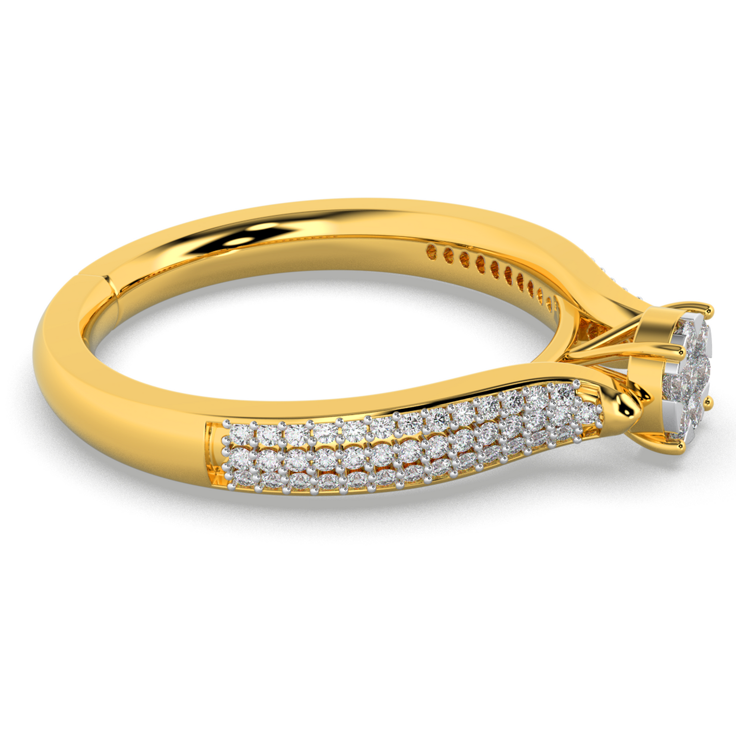 Mystic Glow 18Kt Diamond Ring