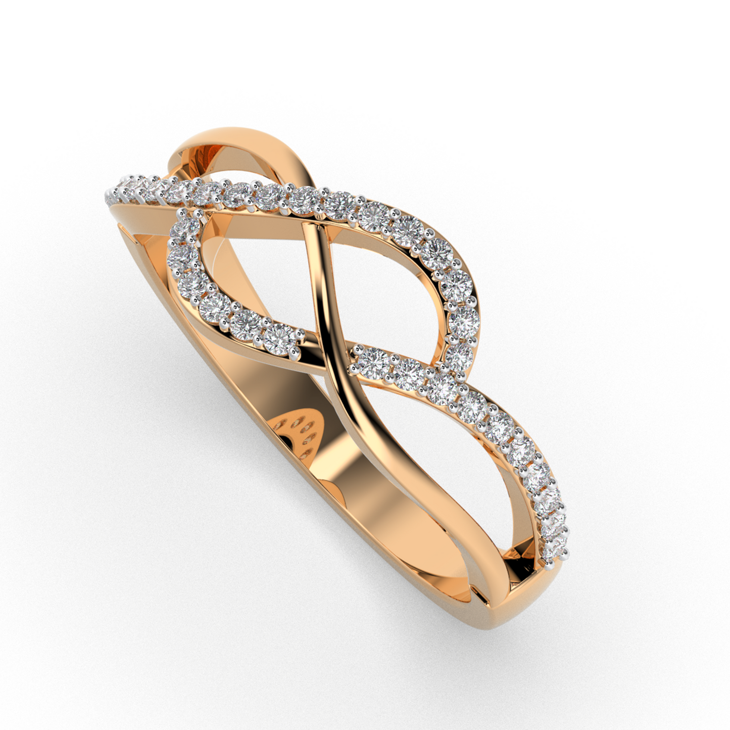 Velvet Rose 18Kt Diamond Ring