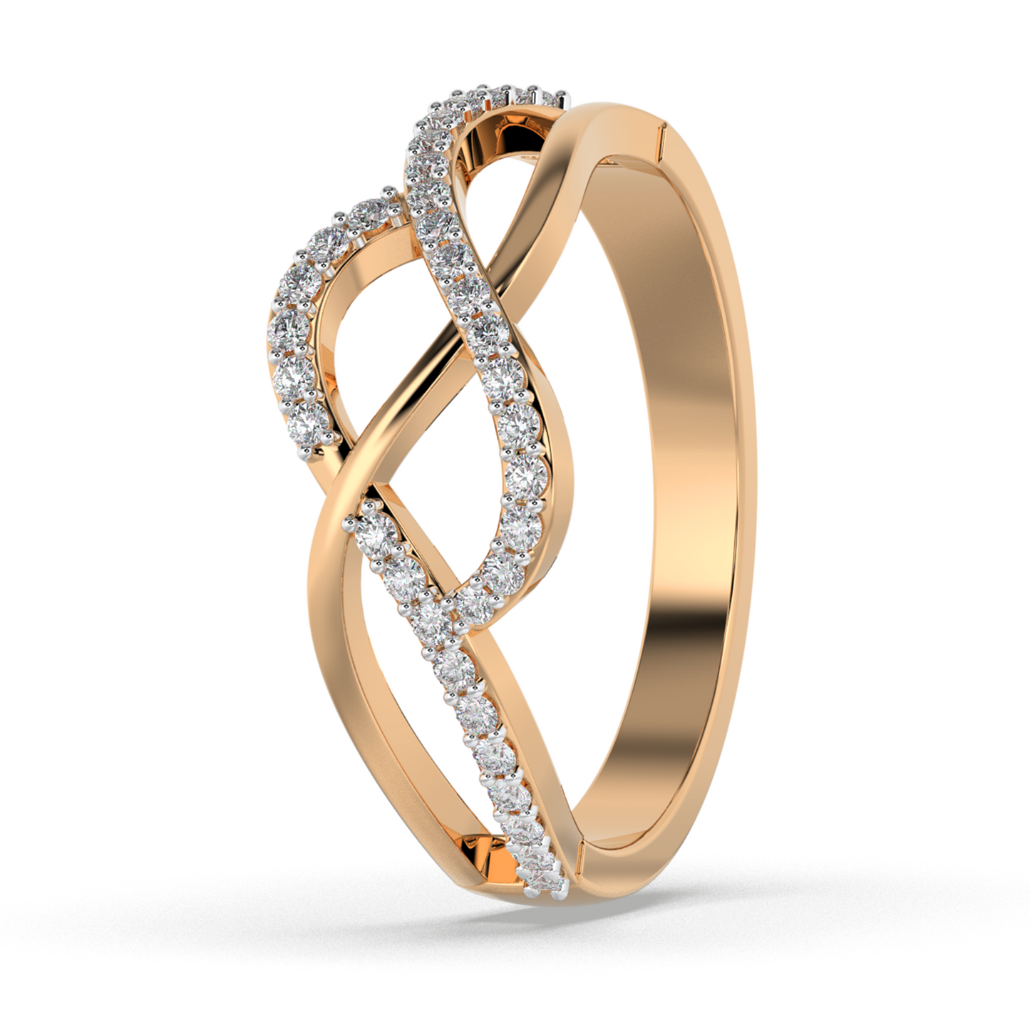 Velvet Rose 18Kt Diamond Ring