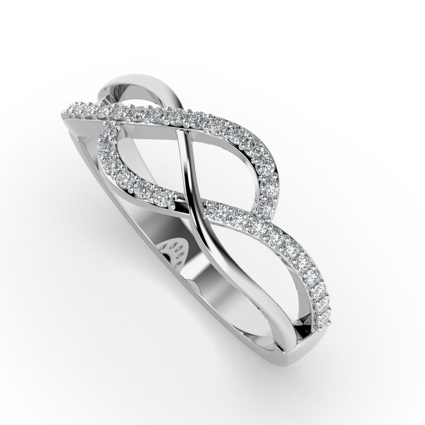 Velvet Rose 14Kt Diamond Ring