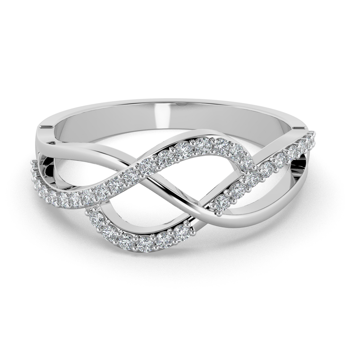Velvet Rose 14Kt Diamond Ring