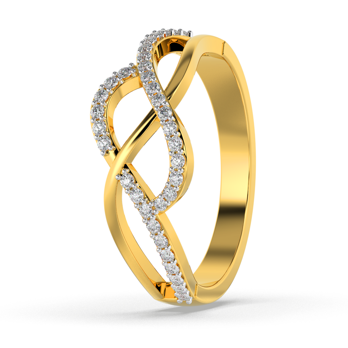 Velvet Rose 18Kt Diamond Ring