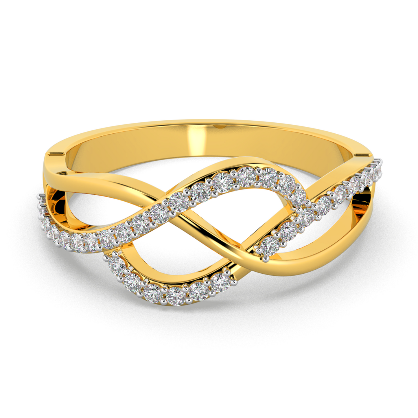 Velvet Rose 18Kt Diamond Ring