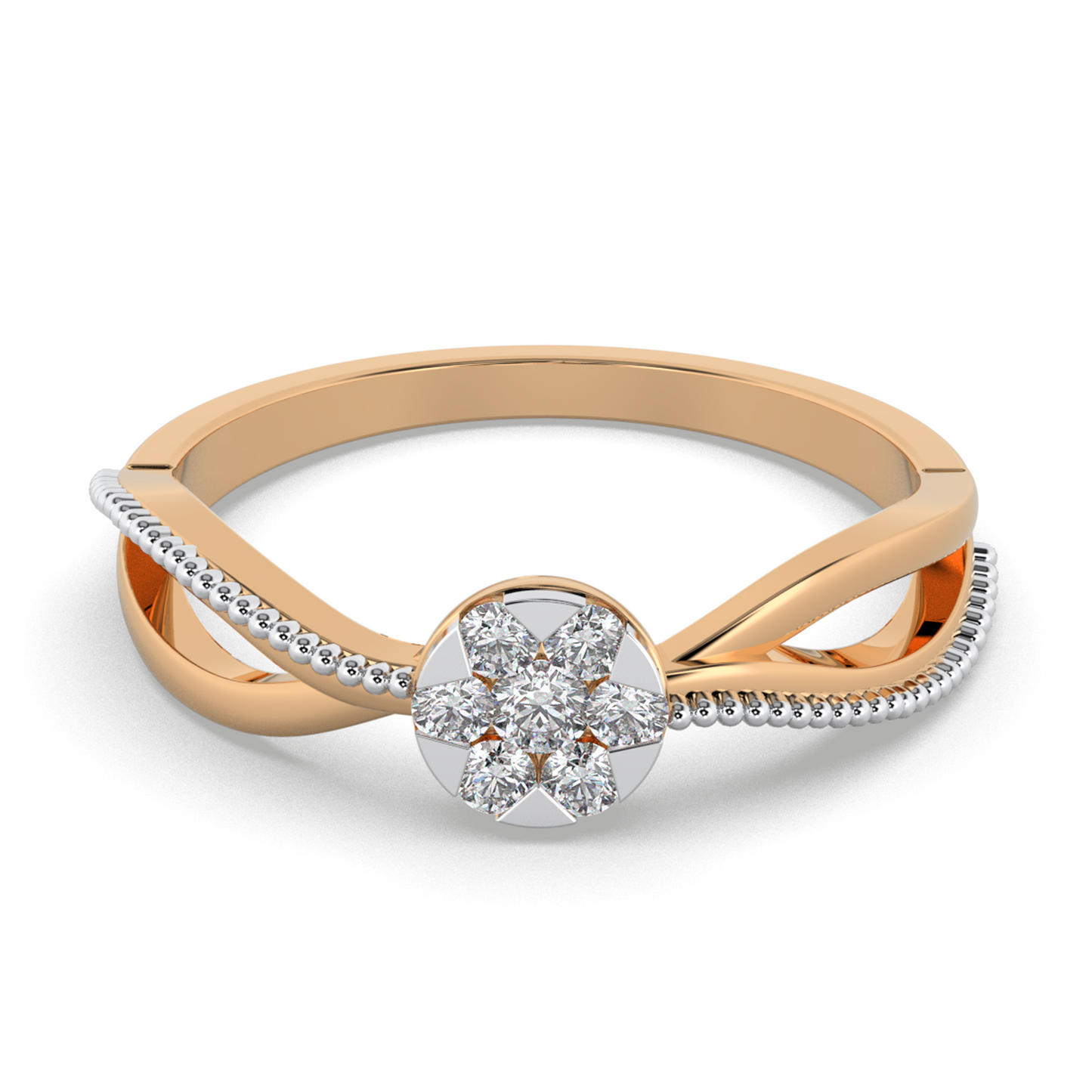Crimson Muse 18Kt Diamond Ring