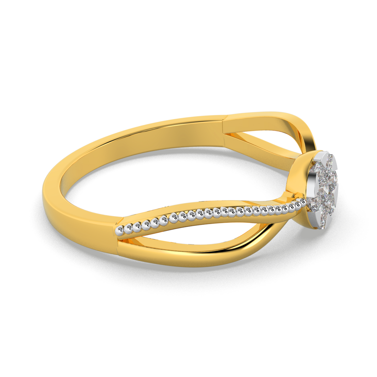 Crimson Muse 18Kt Diamond Ring