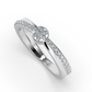 Enchanted Ray 14Kt Diamond Ring