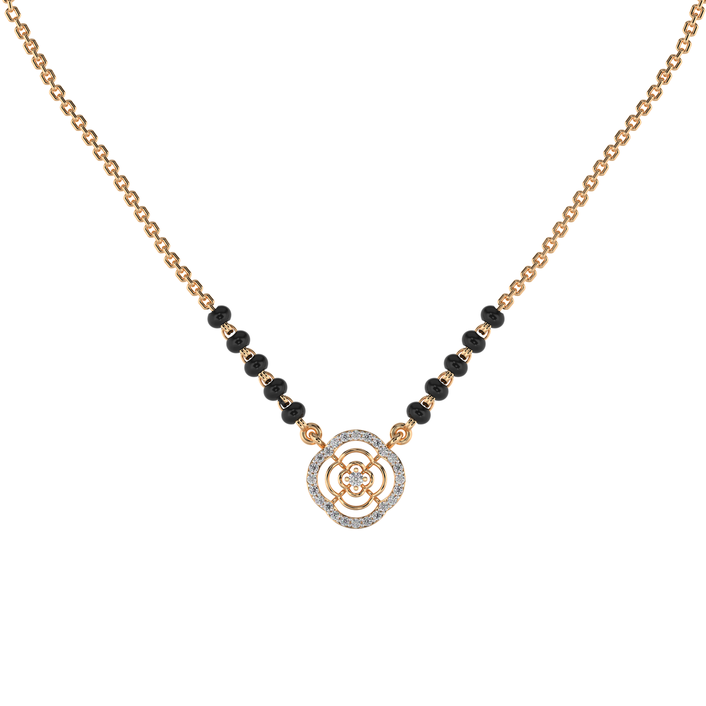 Suvarna Saadhya Mangalsutra 18k