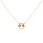 Crimson Cascade Necklace 18k