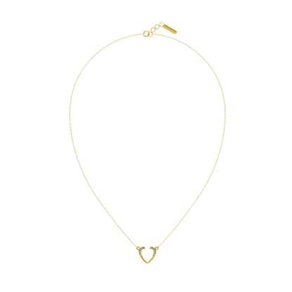 Golden Gaze Necklace 18k