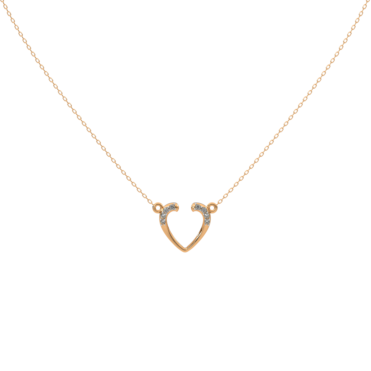 Golden Gaze Necklace 18k