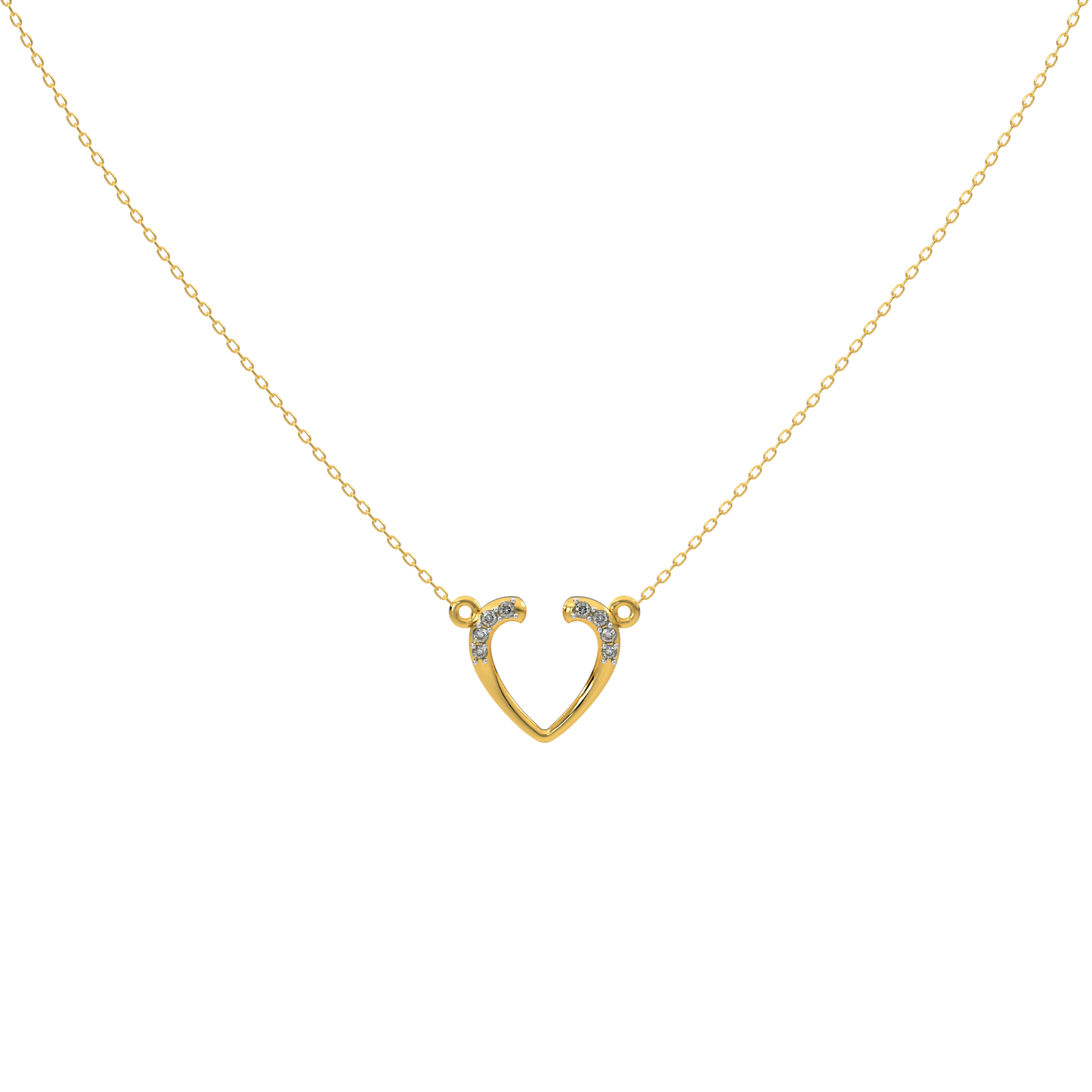 Golden Gaze Necklace 18k