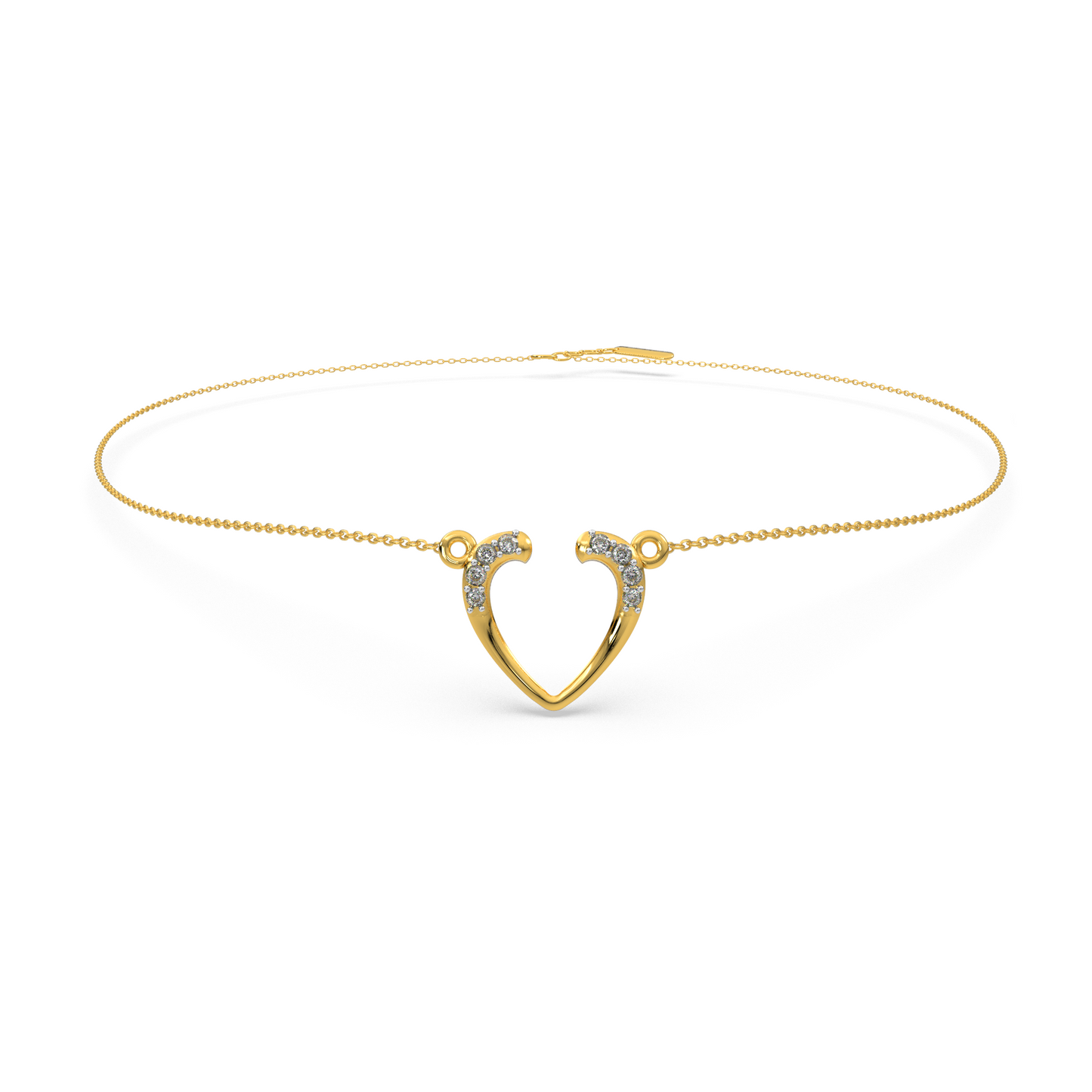 Golden Gaze Necklace 18k