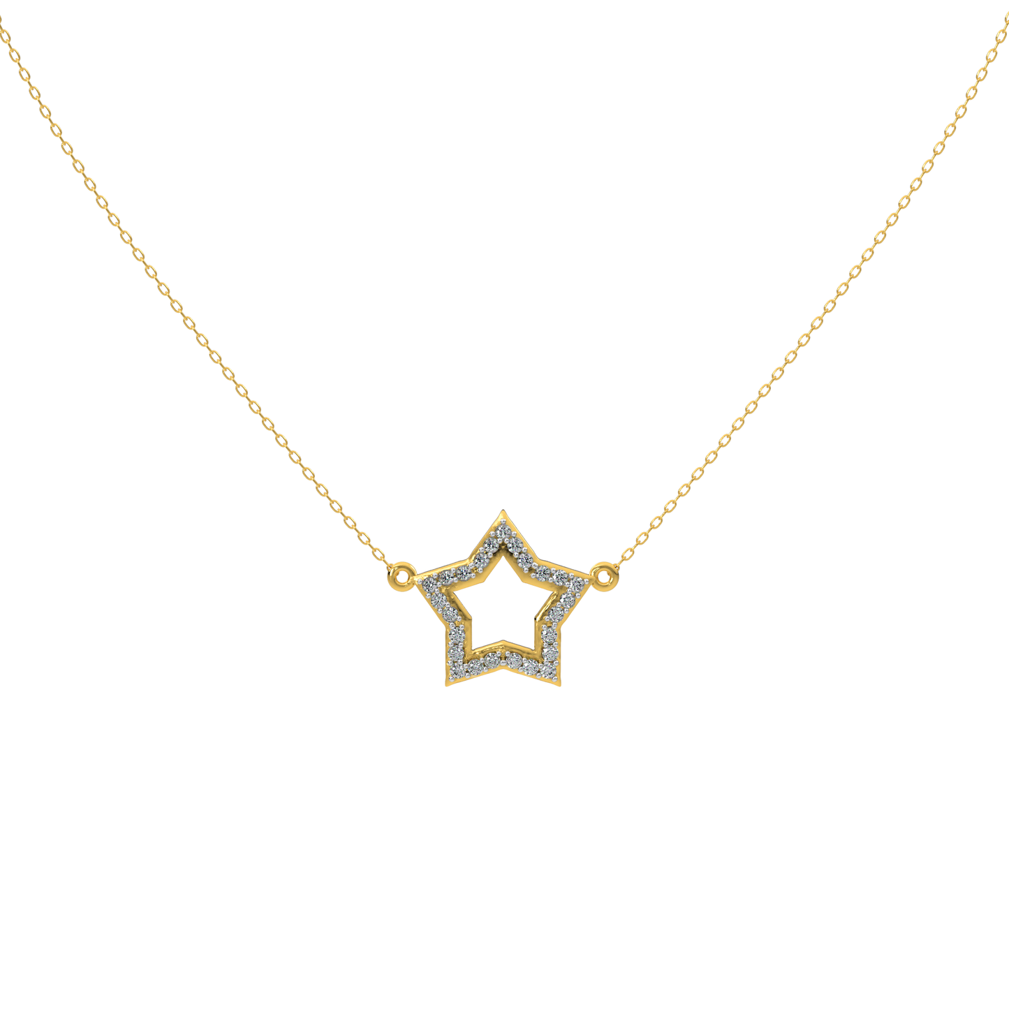 Enchanted Eden Necklace 18k