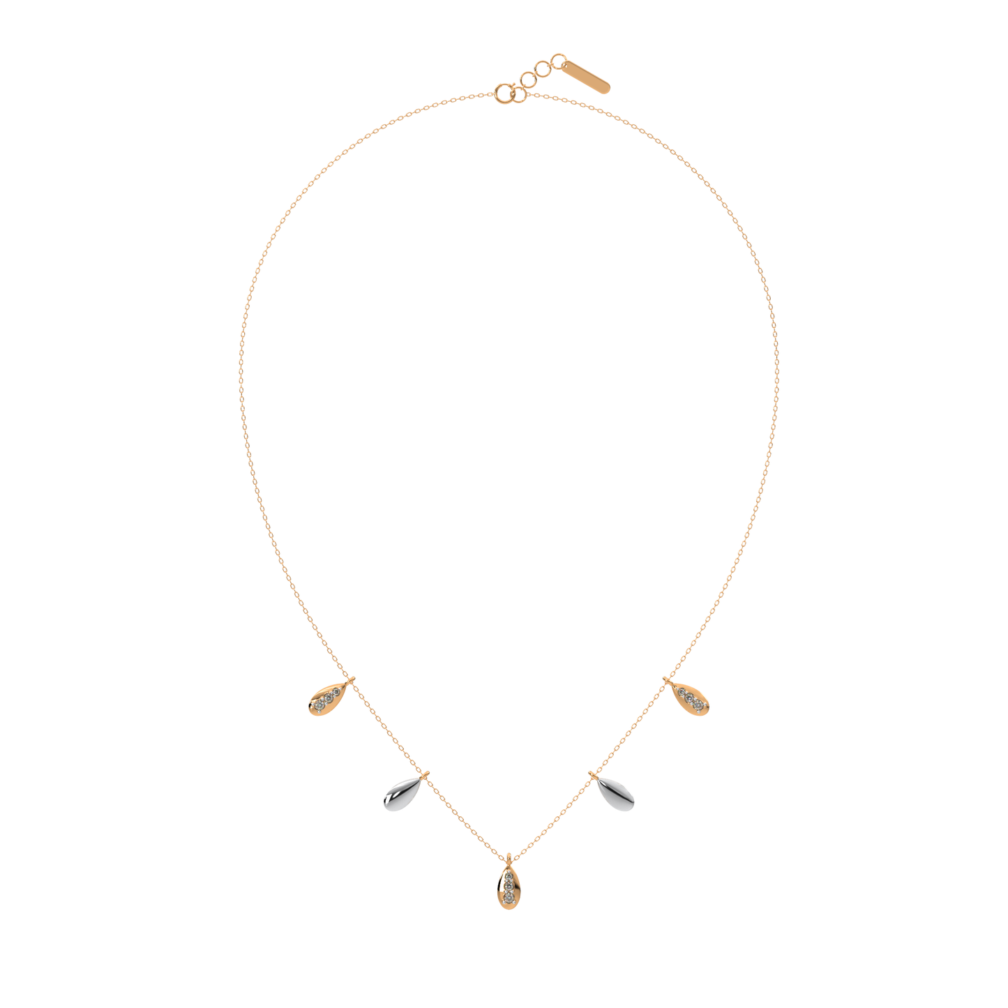 Diamond Aurora Necklace 18k