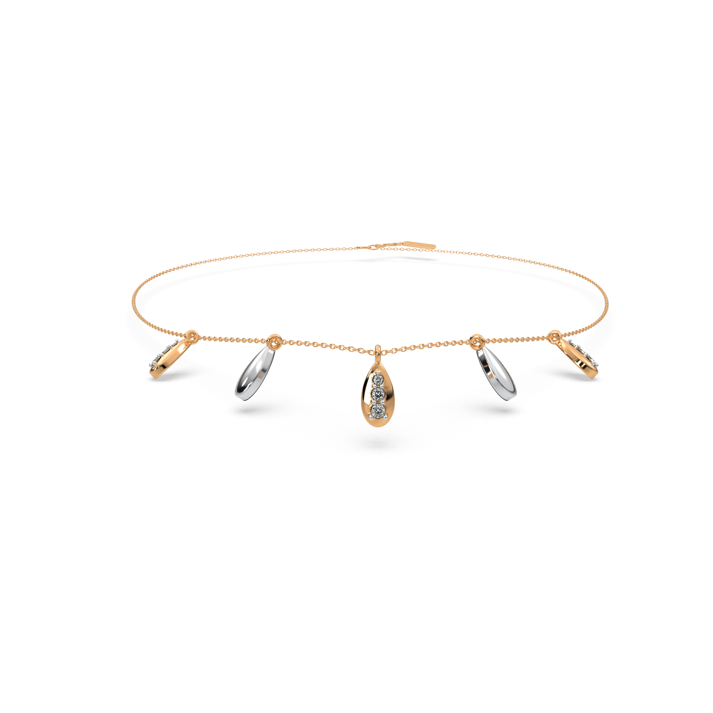 Diamond Aurora Necklace 18k