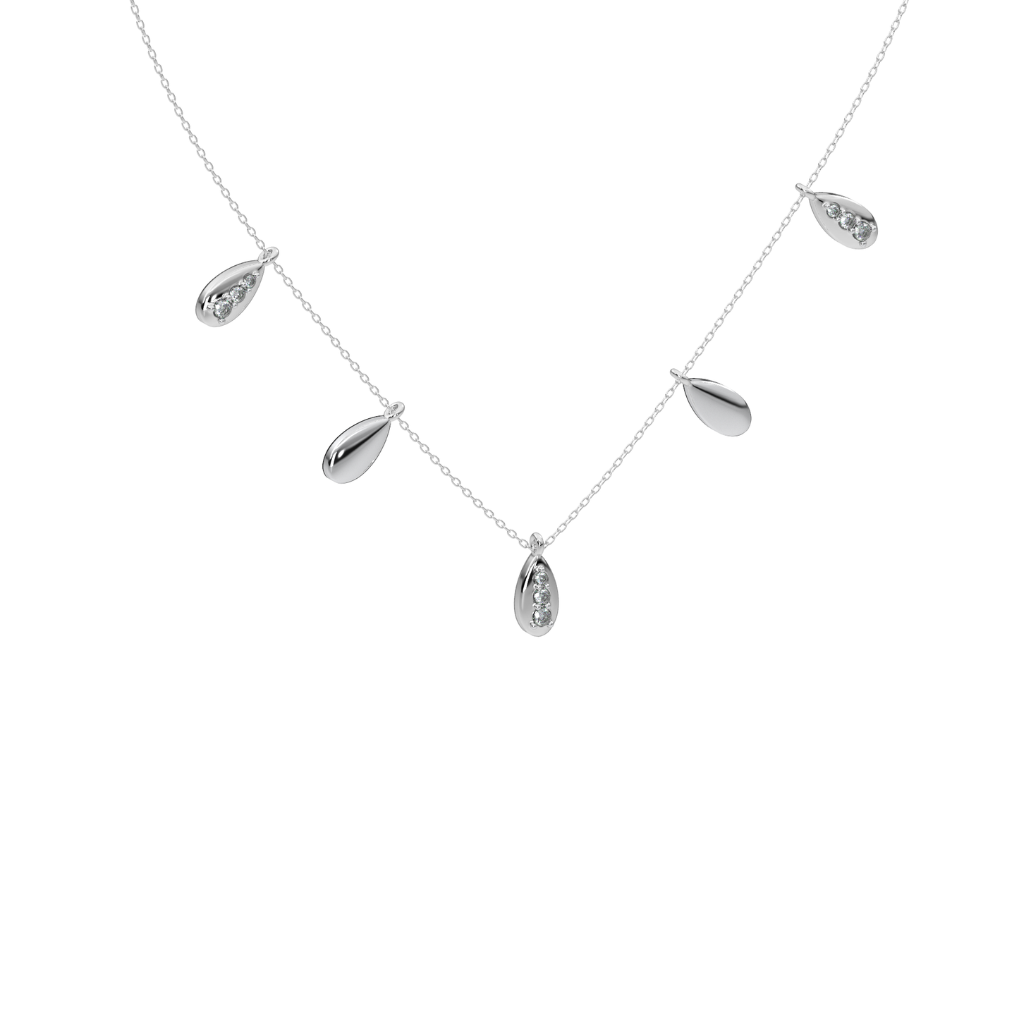 Diamond Aurora Necklace 18k