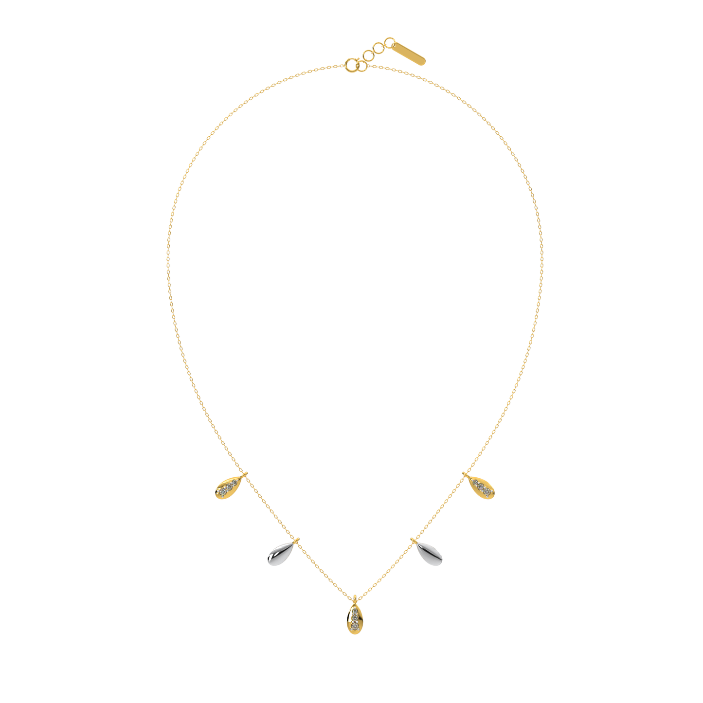 Diamond Aurora Necklace 18k