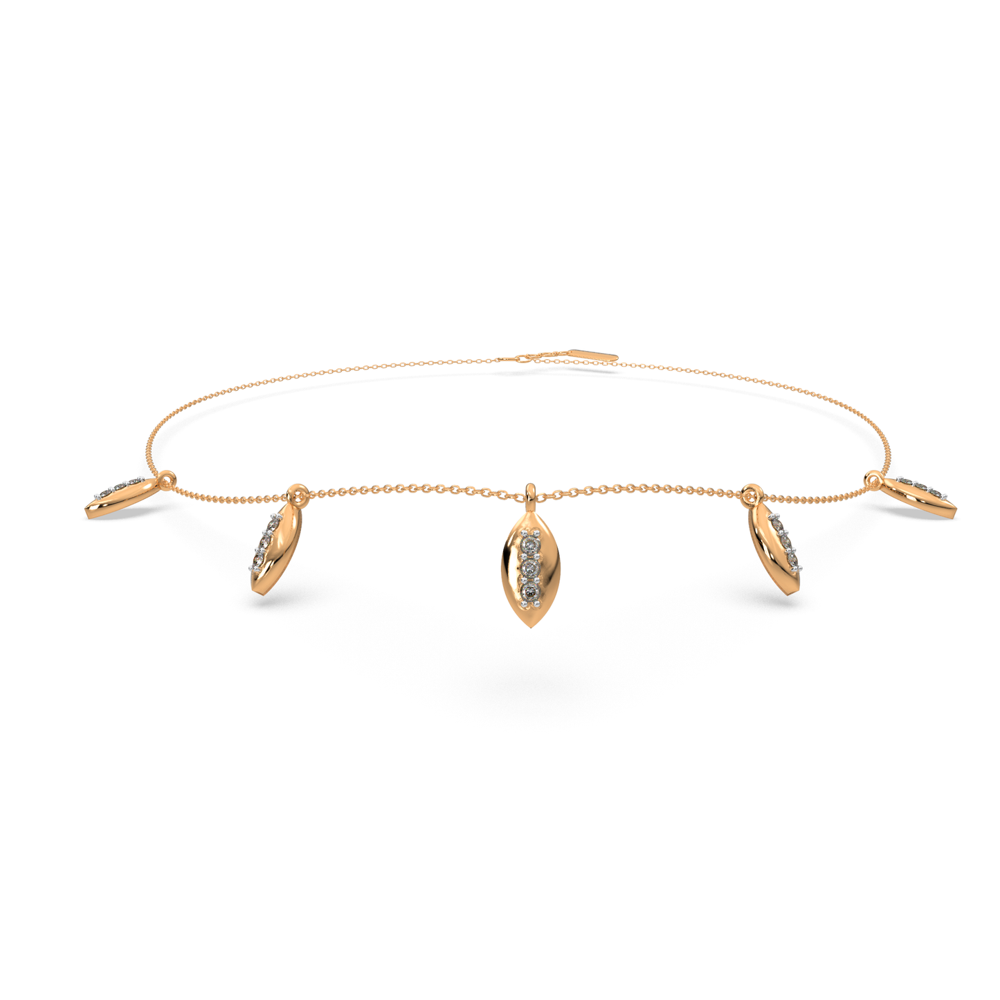 Celestial Cascade Necklace 18k