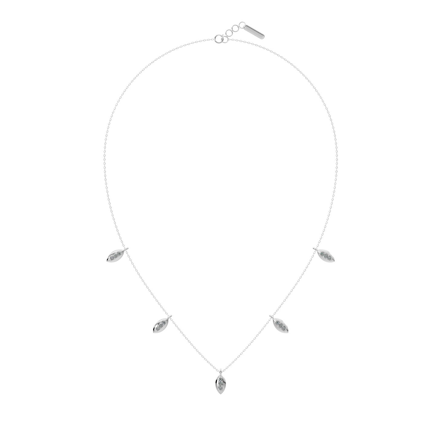Celestial Cascade Necklace 18k