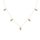 Celestial Cascade Necklace 18k