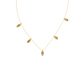 Celestial Cascade Necklace 18k
