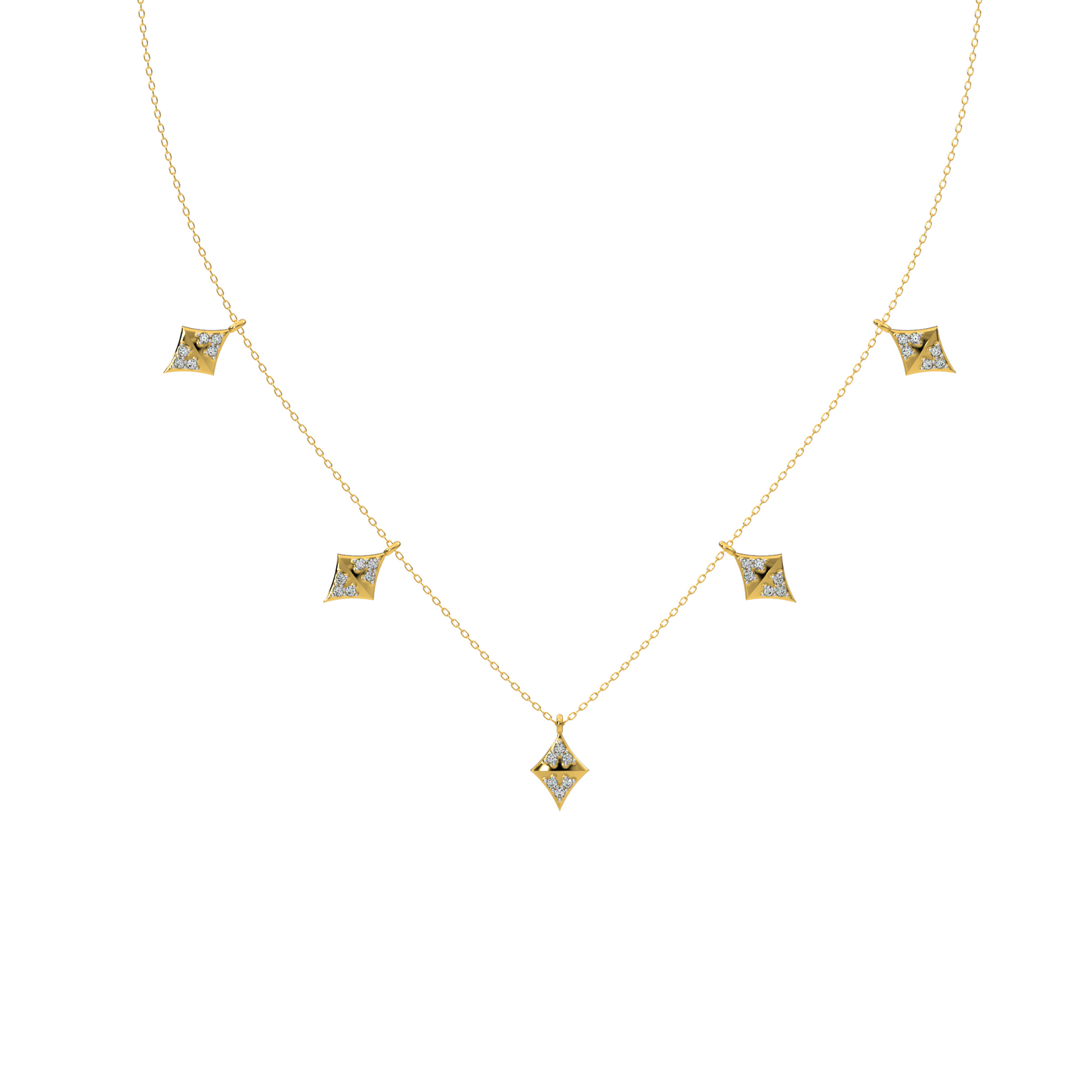 Sunshine Brilliance Necklace 18k